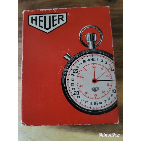 Chronom�tre compteur HEUER fabrication suisse ann�e 70