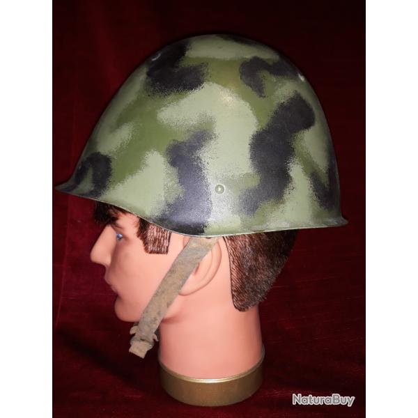 casque camouflage parachutiste russe collection militaria