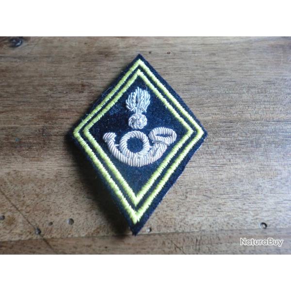 insigne losange officier  chasseur a pied