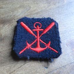 insigne tissu matelo d'&eacute;quipage marine nationale