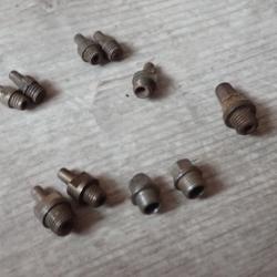 Lot de chemin&eacute;es pour pistolet ou fusil. Top pour armuriers, restaurations