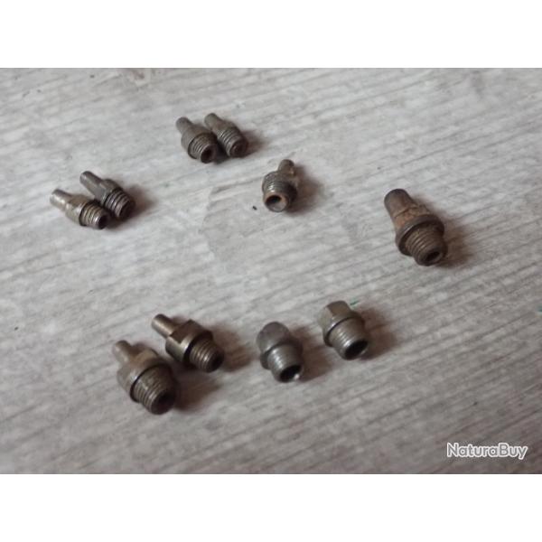 Lot de chemin�es pour pistolet ou fusil. Top pour armuriers, restaurations