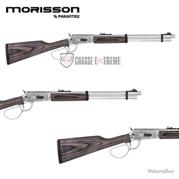 Carabine Levier Sous Garde MORISSON 46cm Nickel et Lamell� Coll� Cal 44 Mag