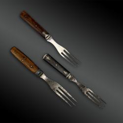 ENSEMBLE de trois fourchettes guerre de s&eacute;cession - Etats-Unis - 1861-1865 [SANS PRIX DE RESERVE]