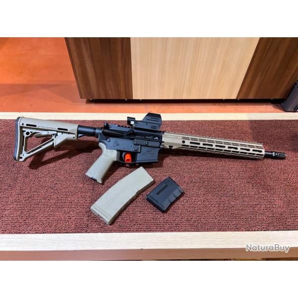 CARABINE AR15 AERO PRECISION M4E1 noir canon 14.5 '' Cal.223REM Noir / FDE - DPV