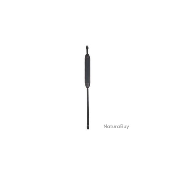BRETELLE NEOPRENE CARABINE SANS ANNEAUX Noir