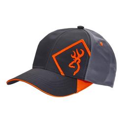 CASQUETTE HELIOS BLEUE/ORANGE