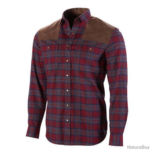 CHEMISE FREDERICK Rouge, L