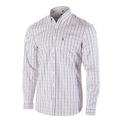 CHEMISE JAMES Marron, XL