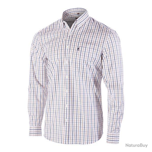 CHEMISE JAMES Marron, S