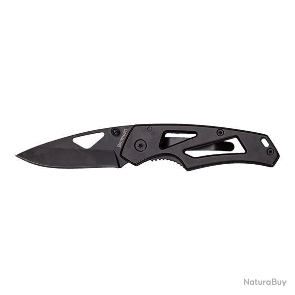 COUTEAU ALPHA FOLDING 6CM Noir