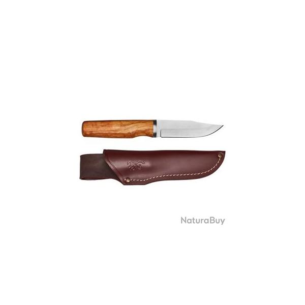 COUTEAU NORDIC FIXED OLIVE WOOD 10.5CM