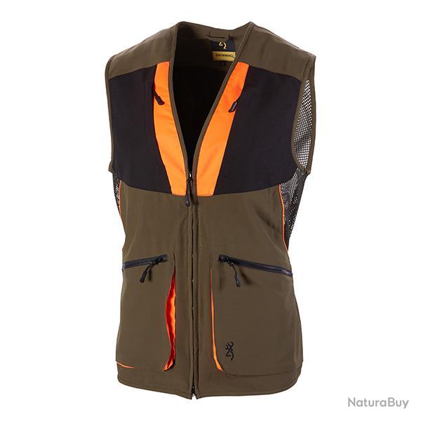 GILET DE CHASSE VELINO Vert, 2 XL