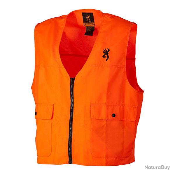 GILET DE SECURITE TRACKER ONE ORANGE FLUO Orange, S