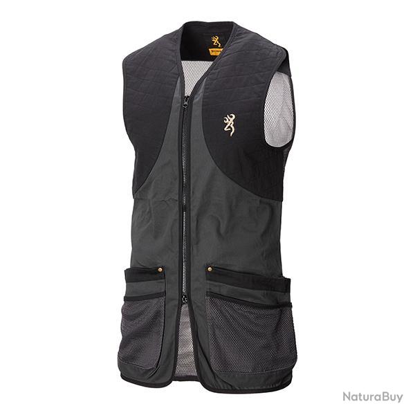 GILET DE TIR CLASSIC ANTHRACITE, S