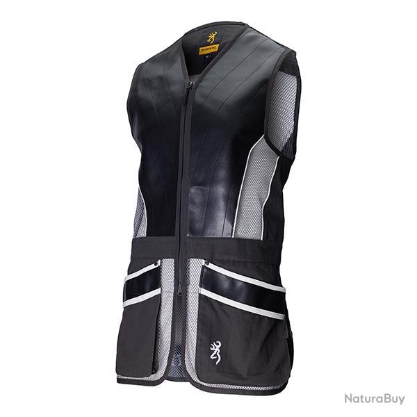 GILET DE TIR PRO SPORT LEATHER Gris, 2 XL