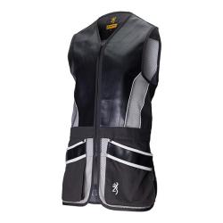 GILET DE TIR PRO SPORT LEATHER Gris, L