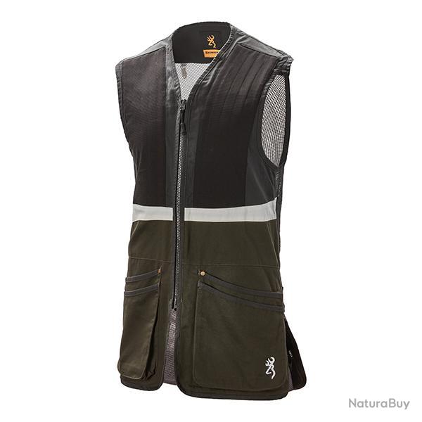 GILET DE TIR SPORTER CURVE Vert, 3 XL