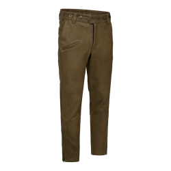Pantalon de traque en cuir Strasbourg Chocolate marron, 60