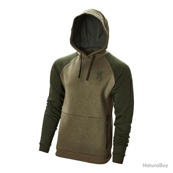 SWEATSHIRT SNAPSHOT TWO TONES Vert, S