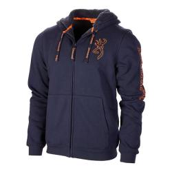 SWEATSHIRT WARM SNAPSHOT Bleu, M
