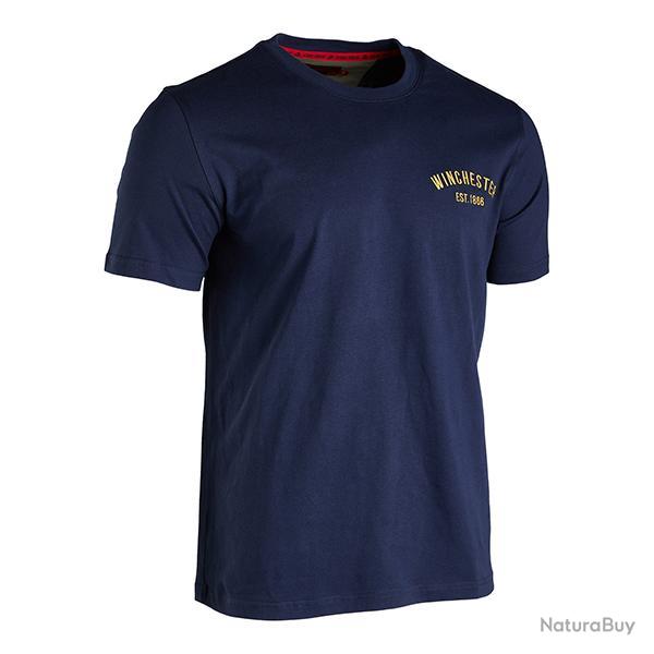 T-SHIRT COLOMBUS BLEU MARINE, L