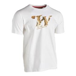 T-SHIRT SPRINGER Blanc, M