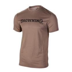 T-SHIRT TEAMSPIRIT Marron, S