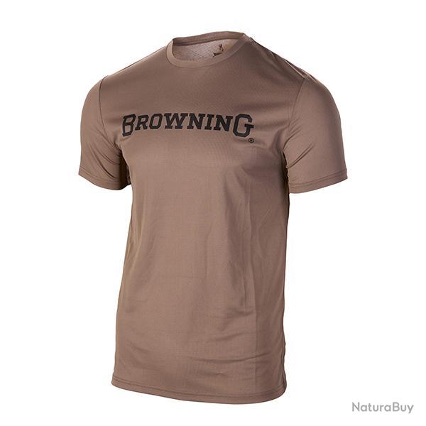 T-SHIRT TEAMSPIRIT Marron, 2 XL
