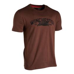 T-SHIRT VERMONT Marron, 2 XL
