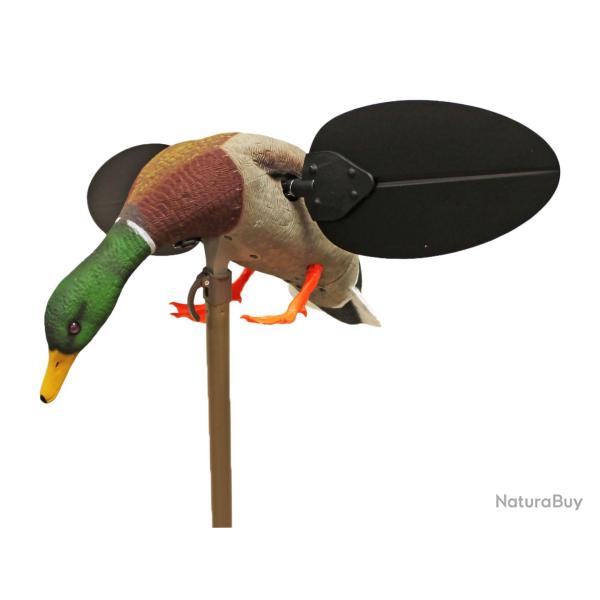 Appelant canard colvert male � aile tournante MOJO
