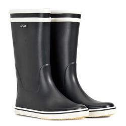 Bottes AIGLE MALOUINE 2 MARINE/BLANC
