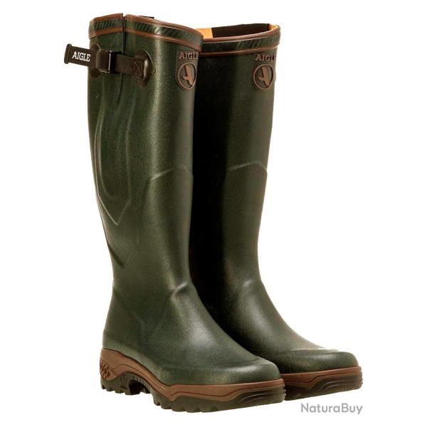 Bottes Aigle Parcours 2 Vario - Kaki Kaki-Olive, 37