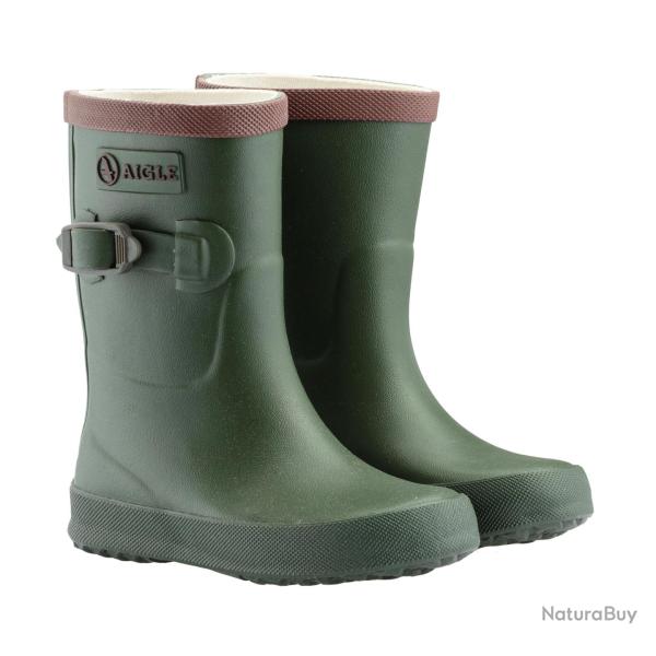 Bottes PERDRIX pour enfants - Aigle Kaki-Olive, 33