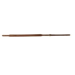 Bretelle fusil en cuir pleine fleur, boutons - Country Sellerie