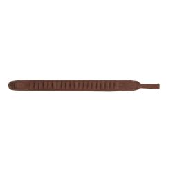 Cartouchi&egrave;re daim velours marron &agrave; tubes - Country Sellerie cal. 20, Marron