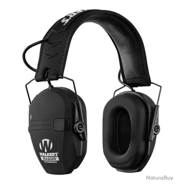 Casque antibruit actif amplifi� rechargeable Walker's Razor