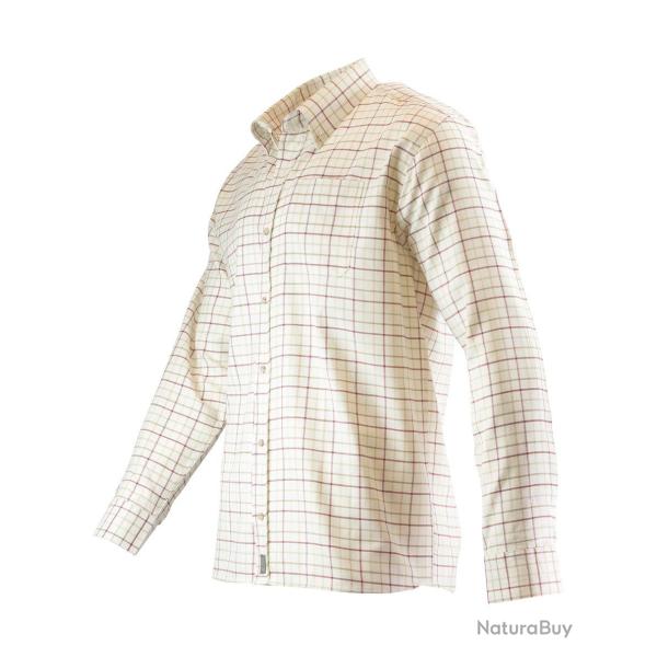 Chemise chasse carreaux bordeaux Jack Pyke Rouge, XL