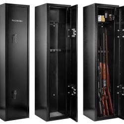 Coffre first 7 armes &agrave; 2 clefs et 2 serrures - Waldberg