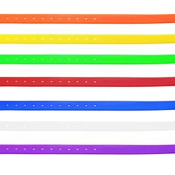 Collier pour chien 2,5 cm en polyur&eacute;thane - Country Rouge, 60cm (L) x 2,5cm (l)