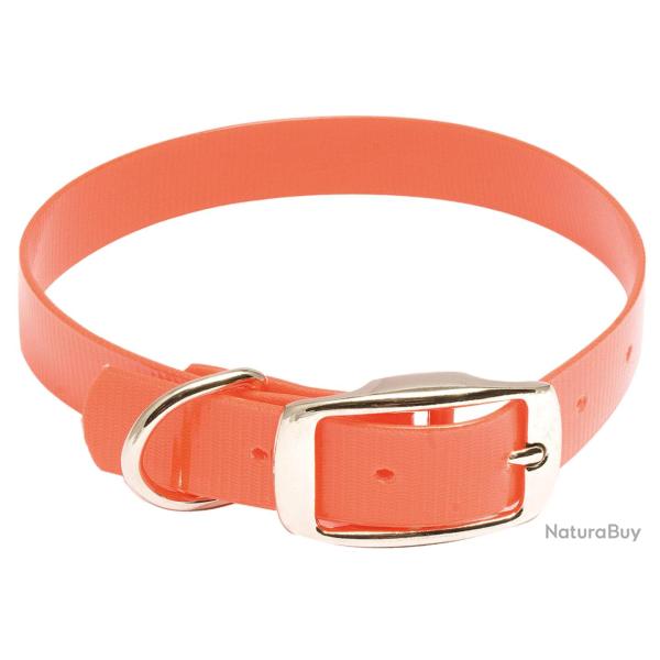 Collier pour chien Hiflex orange fluo - Country Orange, 60cm (L) x 2,5cm (l)