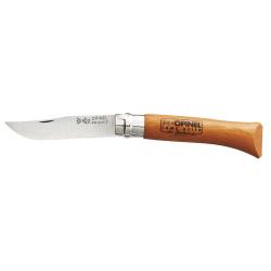 Couteaux Opinel acier carbone Num. 5 &agrave; 12 7