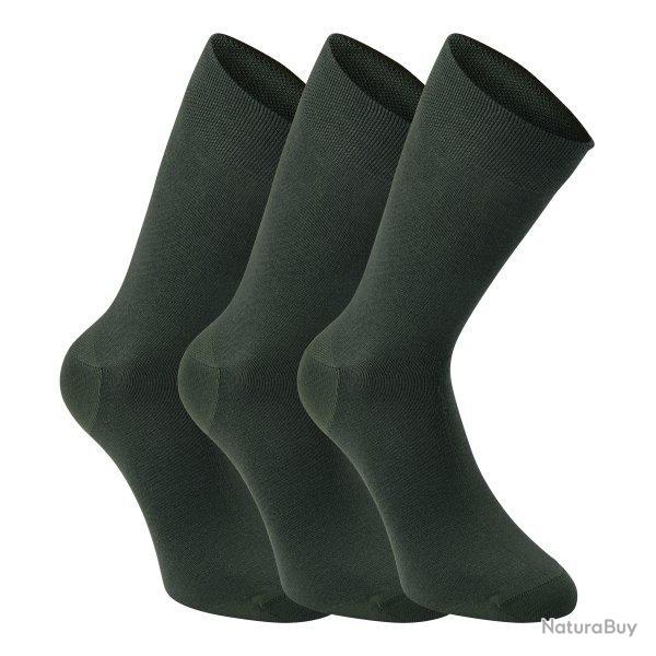 Deerhunter Bamboo Chaussettes 3-pack vert Vert, 44/47