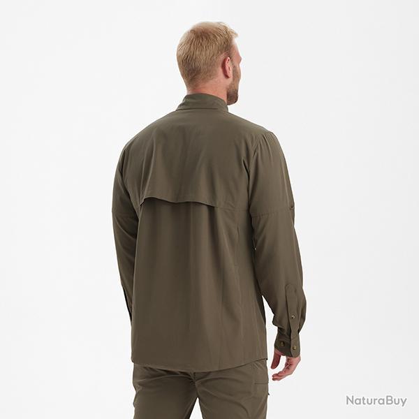 Deerhunter Canopy Chemise Forest vert Stone Grey, 45/46