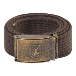 Deerhunter Canvas Belt Bark 1 CM Otter marron, 130 CM