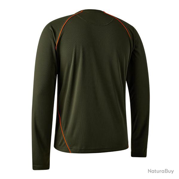 Deerhunter Chamois L/S T-shirt Forest vert Forest vert, 2XL