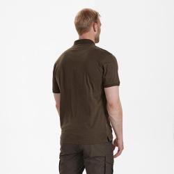 Deerhunter Christian Polo Chemise marron Leaf marron Leaf, S