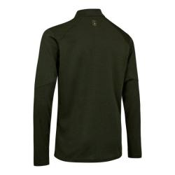 Deerhunter Climate &frac12;-Zip T-shirt L/S with 37.5&reg; Techn... Forest Ember Forest Ember, 4XL