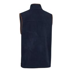 Deerhunter Cumbria Fleece waistcoat Forest Ember Dark Blue, 4XL