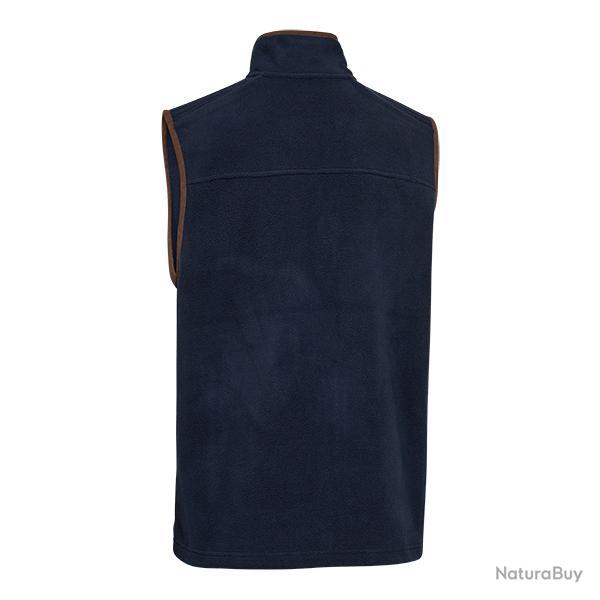 Deerhunter Cumbria Fleece waistcoat Forest Ember Dark Blue, 3XL